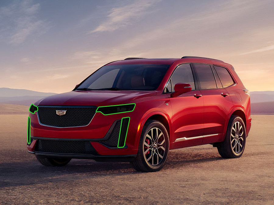 cadillac xt6 2020-2025 Headlight Tint Location