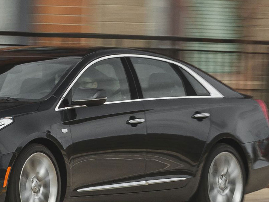 cadillac xts 2013-2019 Gloss Black Pillar Cover Diagram