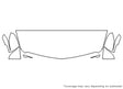 xts Avery Dennison Clear Bra Hood Precut PPF Diagram