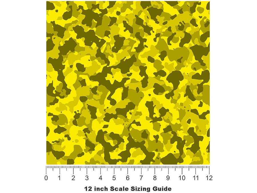 Cadmium Multicam Camouflage Vinyl Film Pattern Size 12 inch Scale~Rwraps Cadmium Multicam Camouflage Sizing Chart~3