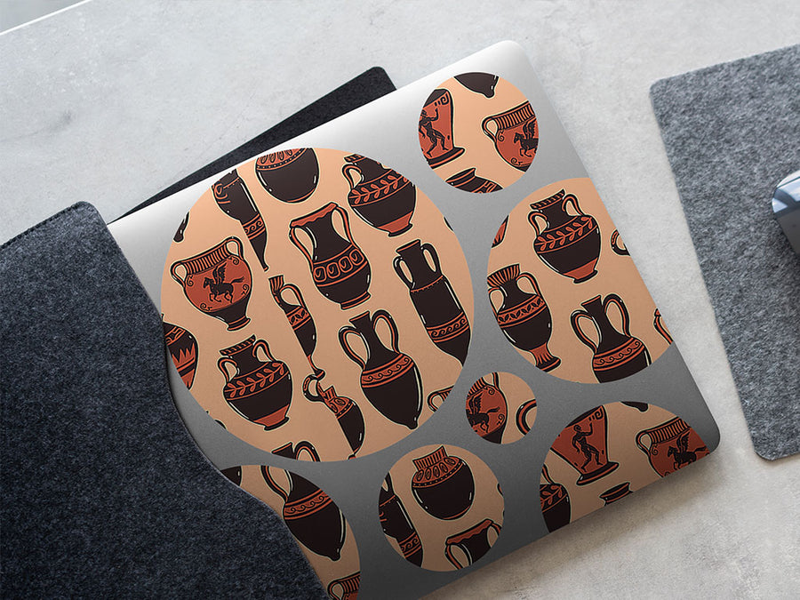 caesars amphora greco roman DIY Laptop Stickers