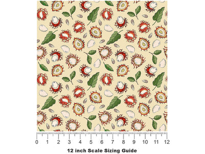 Caesars Variety Fruit Vinyl Film Pattern Size 12 inch Scale~Rwraps Caesars Variety Fruit Sizing Chart~2