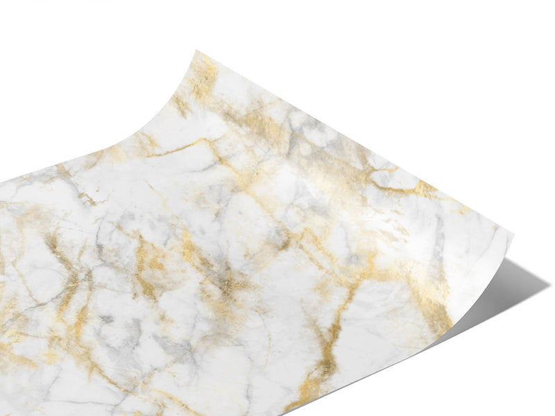 Calacatta Gold Marble Vinyl Wraps~Rwraps Series 914 Digitally Printed Vinyl Wrap~0