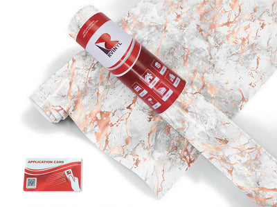 calacatta rose gold marble stone Craft Vinyl Roll