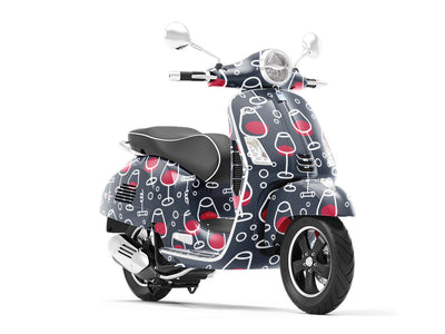 Calling Cabs Alcohol Vespa Scooter Wrap Film