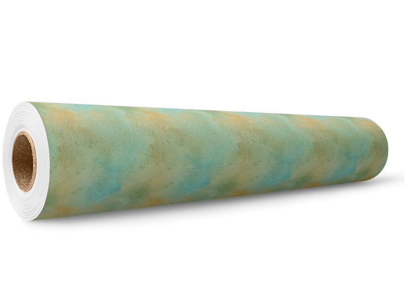 Calm Grasslands Watercolor Wrap Film Wholesale Roll~Rwraps Series 914 Digitally Printed Vinyl Roll~5