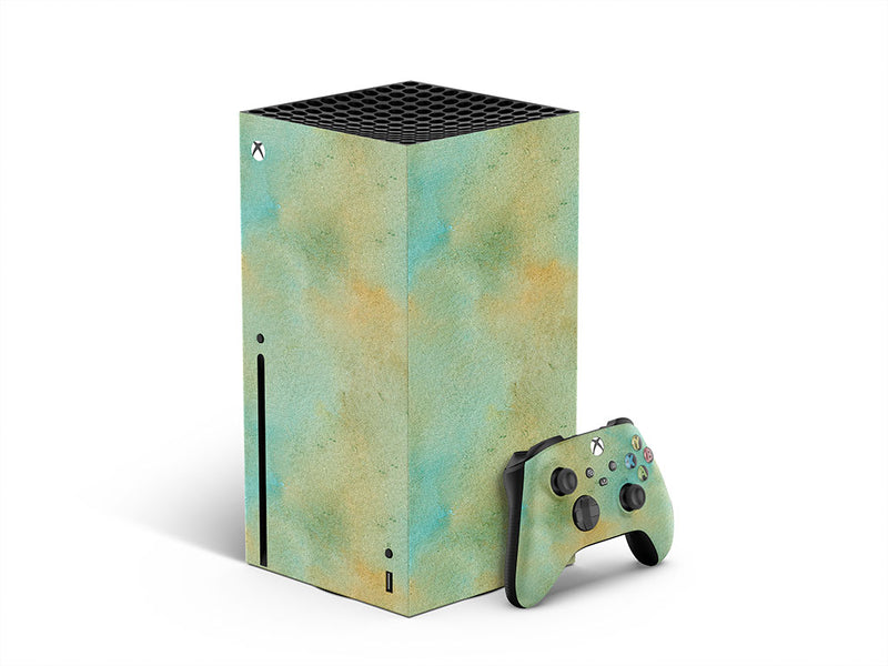 calm grasslands watercolor XBOX DIY Decal