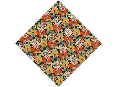 Calm Growth Retro Vinyl Wrap Pattern