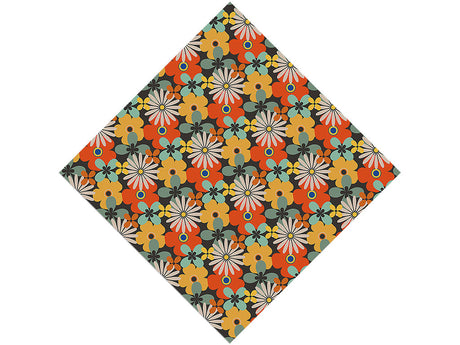 Calm Growth Retro Vinyl Wrap Pattern