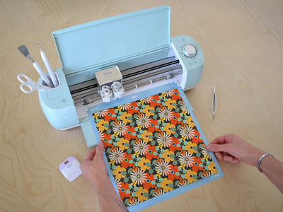 calm growth retro Cricut Compatible Vinyl
