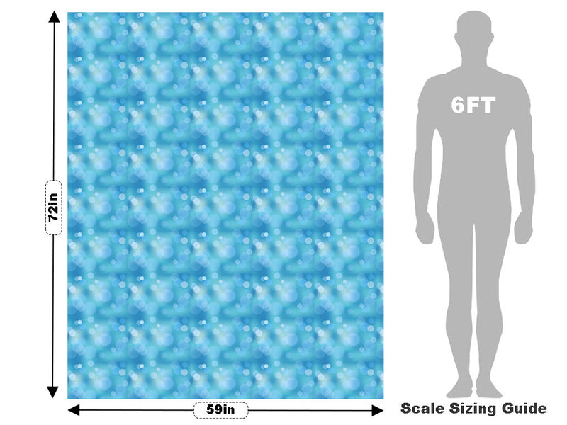 Calm Seas Bokeh Vehicle Wrap Scale~Rwraps Series 914 Calm Seas Bokeh Measurements~1