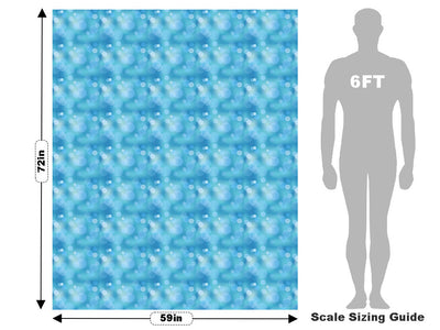 Calm Seas Bokeh Vehicle Wrap Scale~Rwraps Series 914 Calm Seas Bokeh Measurements~1