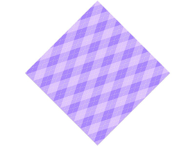 Calming Orchid Argyle Vinyl Wrap Pattern