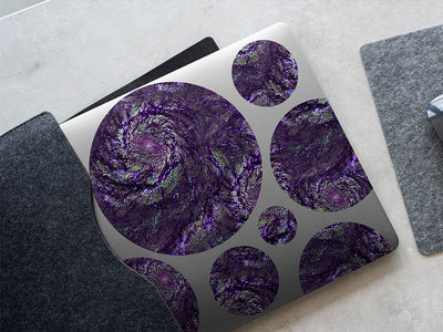cam swirl science fiction DIY Laptop Stickers