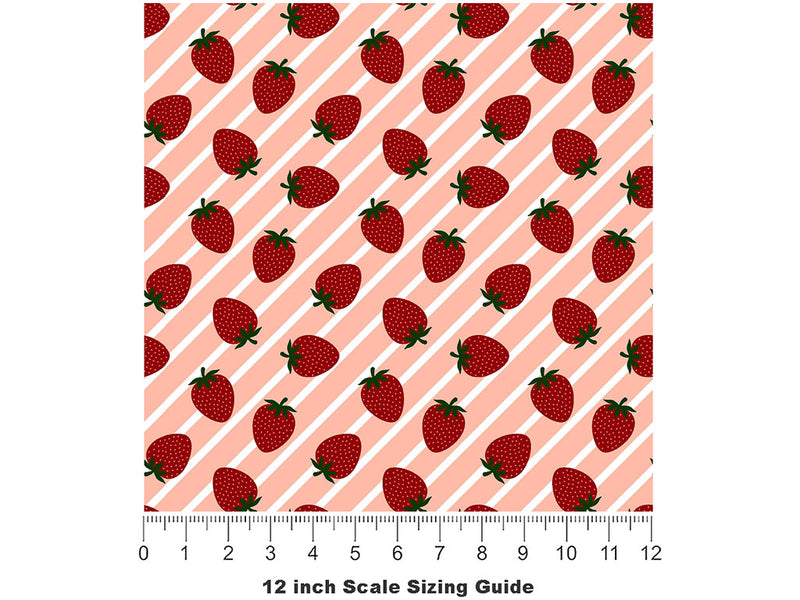 Camarosa Craving Fruit Vinyl Film Pattern Size 12 inch Scale~Rwraps Camarosa Craving Fruit Sizing Chart~2