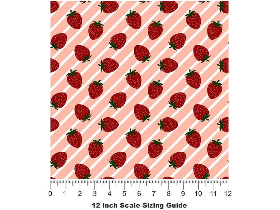 Camarosa Craving Fruit Vinyl Film Pattern Size 12 inch Scale~Rwraps Camarosa Craving Fruit Sizing Chart~2