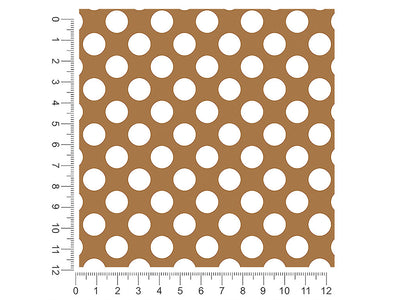 carnation pink polka dot 1ft x 1ft Craft Sheets