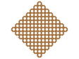 Camel Tan Polka Dot Vinyl Wrap Pattern