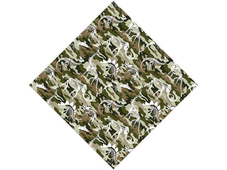 Camo Dino Dinosaur Vinyl Wrap Pattern