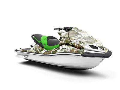 Camo Dino Dinosaur Jet Ski Vinyl Customized Wrap