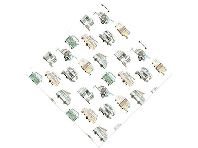Camper Vans Camping Vinyl Wrap Pattern