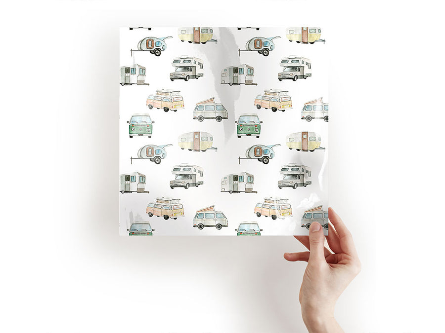 camper vans camping Craft Sheets