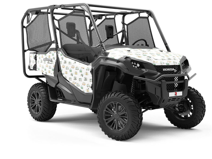 Camper Vans Camping Utility Vehicle Vinyl Wrap