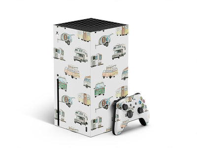 camper vans camping XBOX DIY Decal