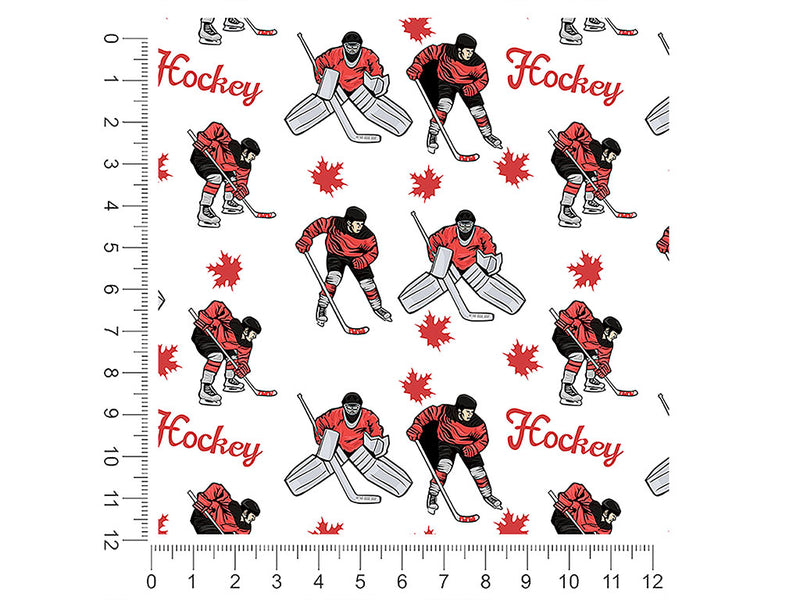canadian hockey sport 1ft x 1ft Craft Sheets