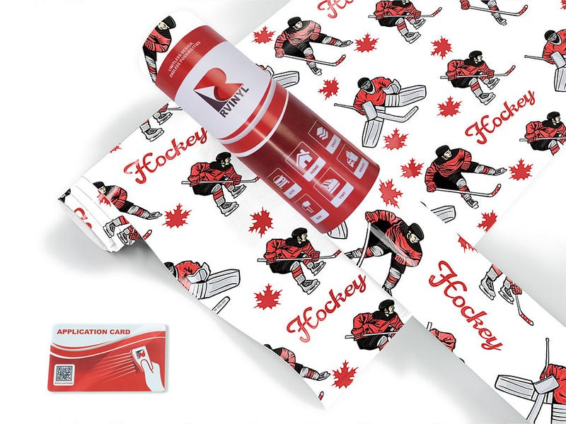 canadian hockey sport Craft Vinyl Roll