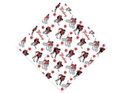 Canadian Hockey Sport Vinyl Wrap Pattern