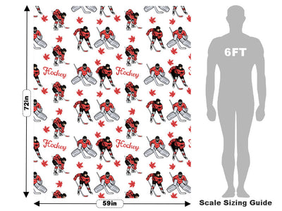 Canadian Hockey Sport Vehicle Wrap Scale~Rwraps Series 914 Canadian Hockey Sport Measurements~1