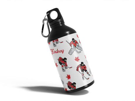 canadian hockey sport Water Bottle DIY Stickers