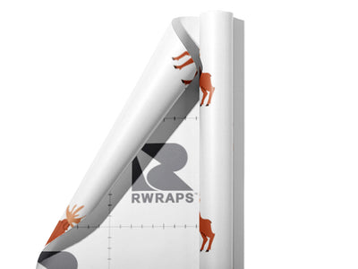Canadian Wonder Animal Wrap Film Sheets~Rwraps Series 914 Canadian Wonder Animal Scrolled Sheet~3