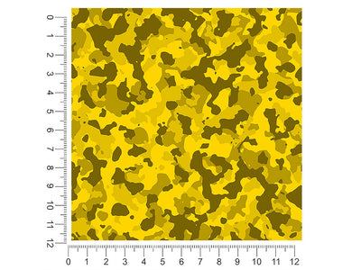 canary masquerade camouflage 1ft x 1ft Craft Sheets