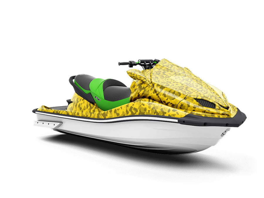 Canary Masquerade Camouflage Jet Ski Vinyl Customized Wrap