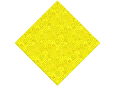 Canary Songs Mosaic Vinyl Wrap Pattern