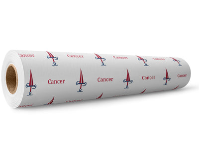Cancer Swords Astrology Wrap Film Wholesale Roll~Rwraps Series 914 Digitally Printed Vinyl Roll~5