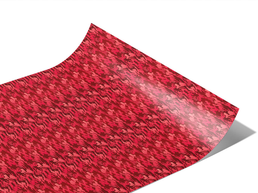 Candy Apple Camouflage Vinyl Wraps~Rwraps Series 914 Digitally Printed Vinyl Wrap~1