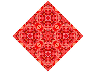 Candy Apples Mosaic Vinyl Wrap Pattern