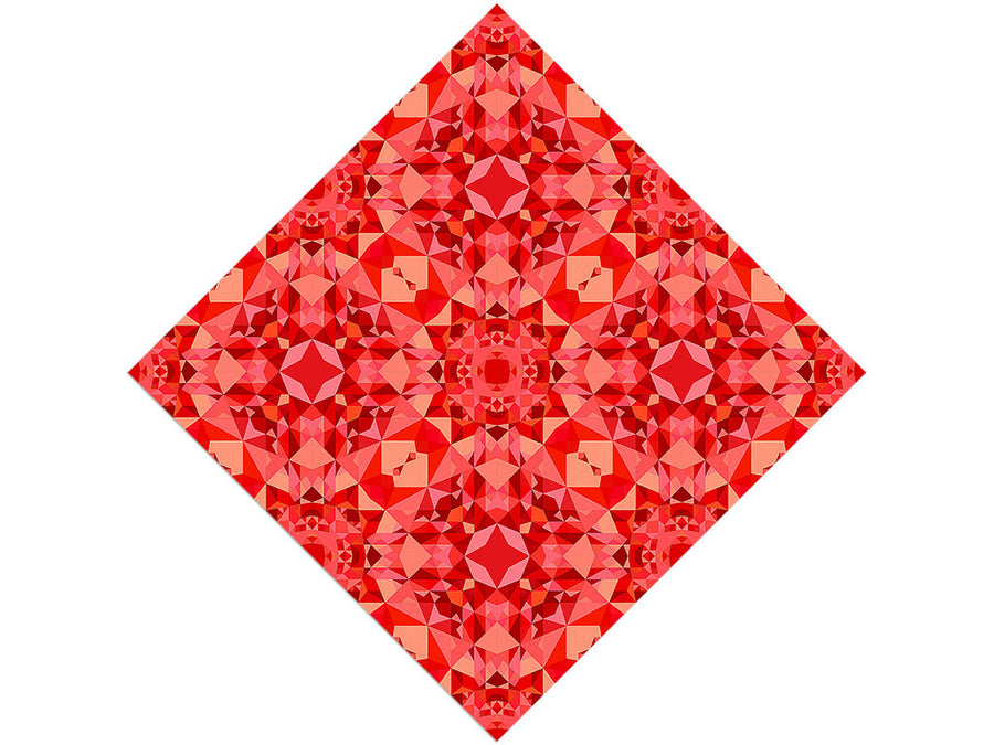 Candy Apples Mosaic Vinyl Wrap Pattern