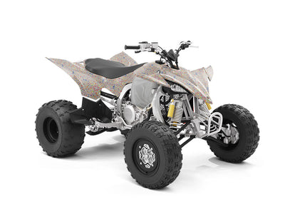 Candy Darling Paint Splatter ATV Wrapping Vinyl