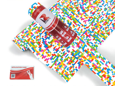 candy worms pixel Craft Vinyl Roll