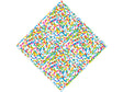 Candy Worms Pixel Vinyl Wrap Pattern