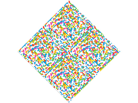 Candy Worms Pixel Vinyl Wrap Pattern