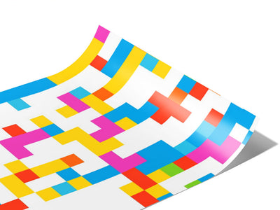 Candy Worms Pixel Vinyl Wraps~Rwraps Series 914 Digitally Printed Vinyl Wrap~0
