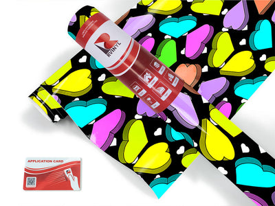 candygram crunch heart Craft Vinyl Roll