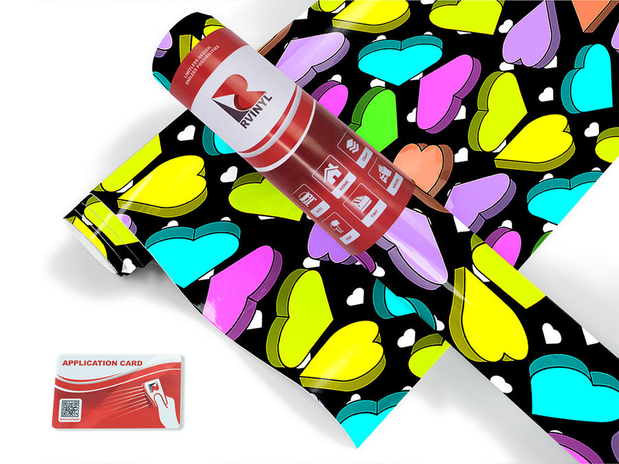 candygram crunch heart Craft Vinyl Roll
