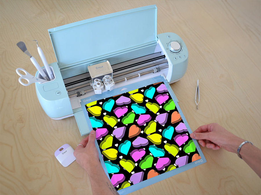 candygram crunch heart Cricut Compatible Vinyl