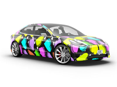 Candygram Crunch Heart Vehicle Vinyl Wrap